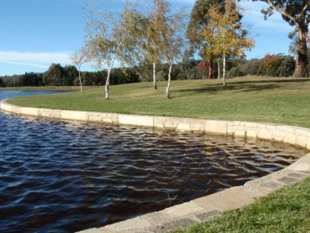 A lake at Rainbow Springs