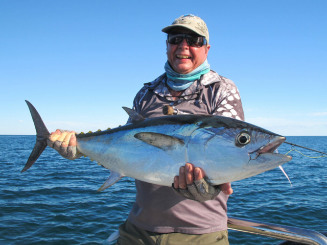 Long tail Tuna on fly, Saltwater fly fishing, learning to fly fish