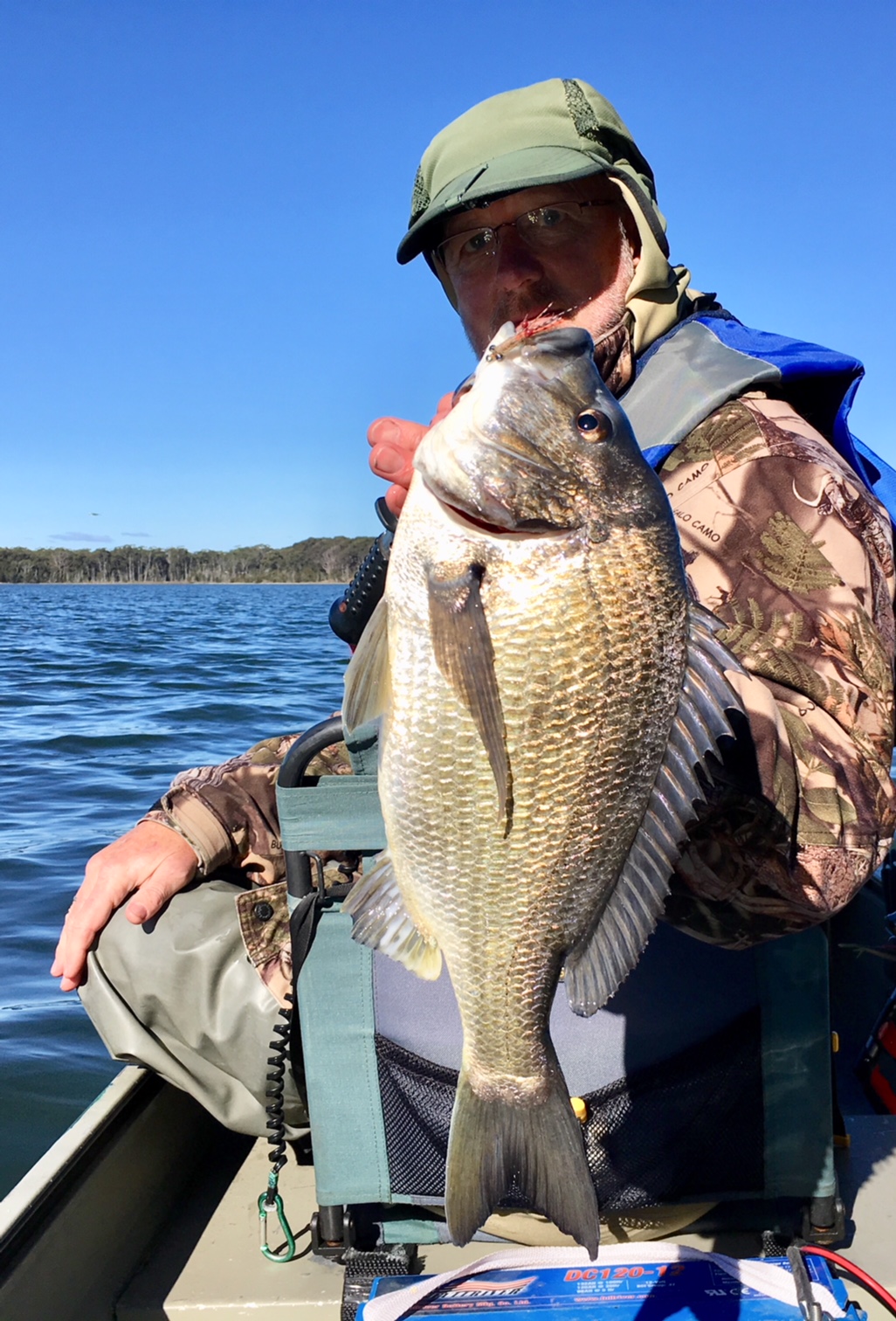 Bream on fly, saltwater fly fishing