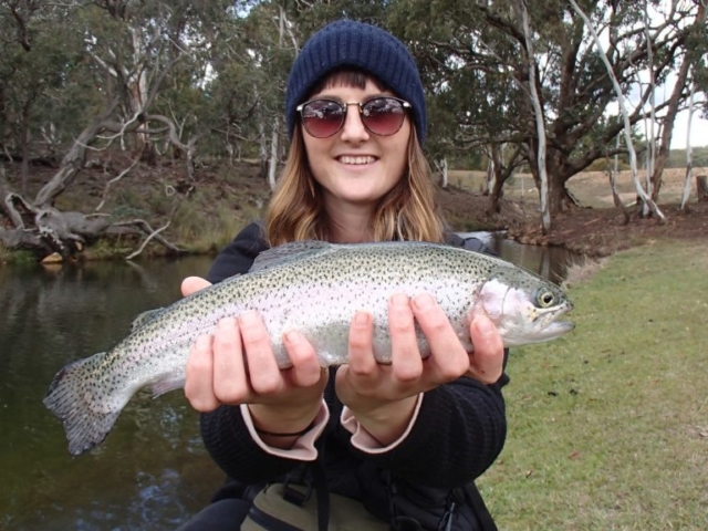 rainbow trout, fly fishing, nymphing, Rainbow Springs Fly Fishing School