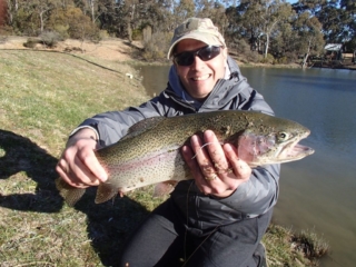 Rainbow trout, Fly Fishing, Spooky Fish